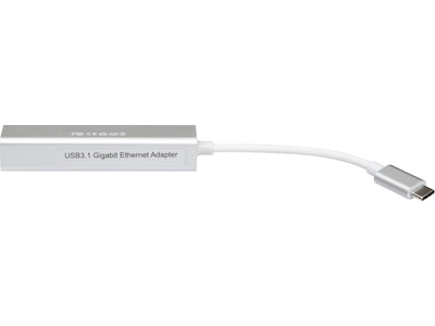 USB-C til 3xUSB-A Adapter 0,3m (hvid)