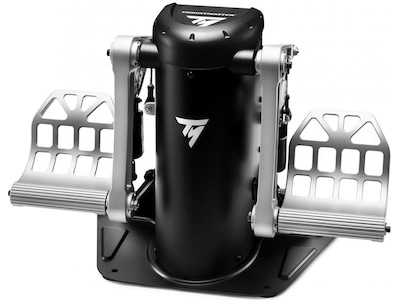 Flysimulator pedaler – Thrustmaster TPR Rudder, sort/sølv (USB, PC)