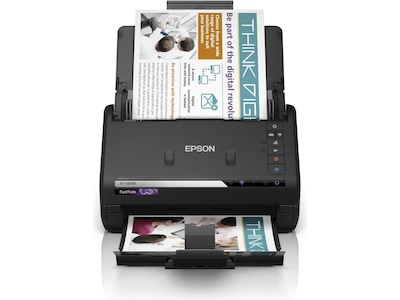 Epson FastFoto FF-680W - Dokumentscanner - Contact Image Sensor (CIS) - Duplex - A4 - 600 dpi x 600 dpi - op til 45 ppm (mono) / op til 45 ppm (farve) - ADF (100 ark) - USB 3.0, Wi-Fi(n)