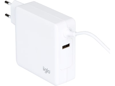 iiglo universal oplader til PC, telefon og tablet, USB-C 90W