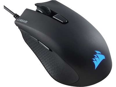 CORSAIR | HARPOON RGB PRO FPS/MOBA - Mus - optisk - 6 knapper - kabling - USB