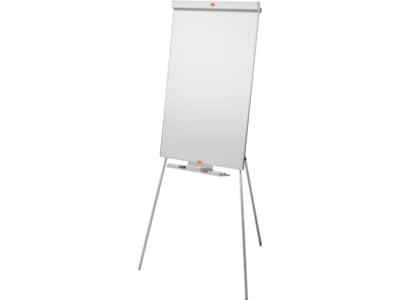 Nobo Impression Pro Tripod Flipover med magnetisk whiteboard i lakeret stål