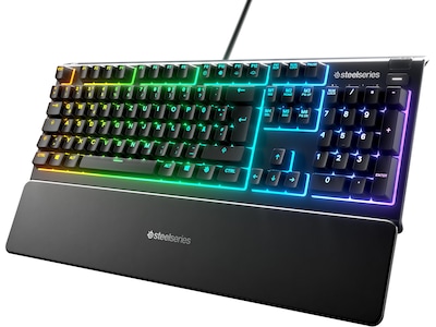 SteelSeries Apex 3 100% - Gaming Tastatur - Nordisk - Sort