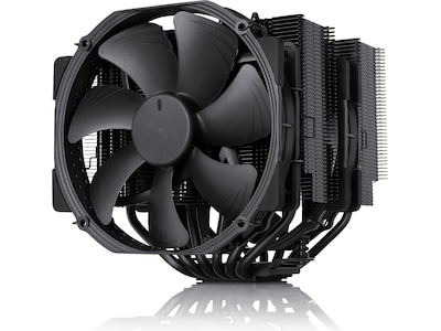 Noctua NH-D15 - Processor-køler - (for: AM2, AM2+, AM3, AM3+, AM4, AM5, FM1, FM2, FM2+, LGA1150, LGA1151, LGA1155, LGA1156, LGA1200, LGA1700, LGA2011, LGA2011-3, LGA2011 (Square ILM), LGA2011-3 (Square ILM), LGA2066) - aluminium med nikkel belagt kobber base - 140 mm - chromax.black