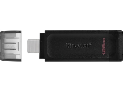 Kingston DataTraveler 70 - USB flashdrive - 128 GB - USB-C 3.2 Gen 1