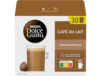 Nescafé Dolce Gusto Café Au Lait kaffekapsler - 30 stk