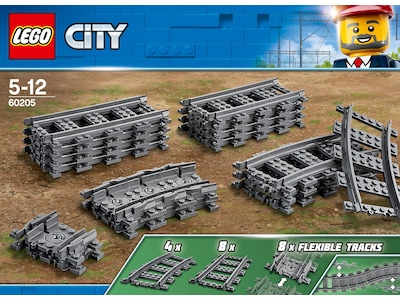 Lego City - Skinner - Sæt Med 20 Dele