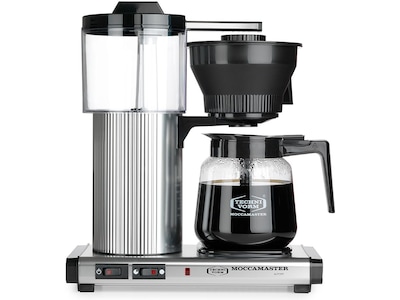 Moccamaster CD Grand AO Kaffemaskine (poleret sølv)