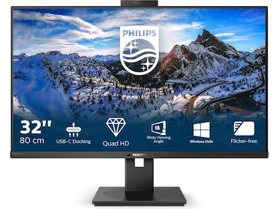 Philips Brilliance P-line 326P1H 32" IPS 2560 x 1440 (2K) HDMI DisplayPort USB-C 75Hz