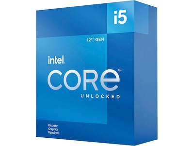 Intel® Core™ i5-12600KF (Alder Lake) - 6-Core - 3,7 GHz (4,9 GHz Intel® Turbo Boost 2.0) - LGA1700-Socket - Box (Uden køler)