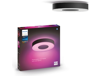 Philips Hue White and Color Ambiance Infuse M - Loftslampe - LED - 33.5 W - klasse G - 2000-6500 K - sort