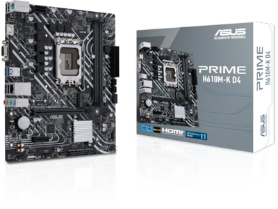 ASUS PRIME H610M-K D4 Bundkort