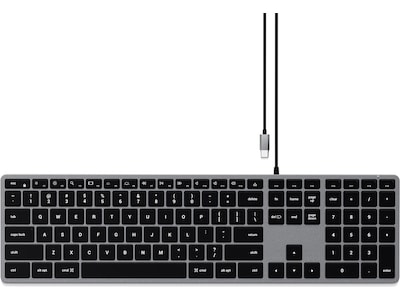 Satechi Slim W3 Wired Backlit Ledningsført Nordisk