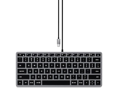 Satechi Slim W1 - Tastatur - Nordisk - Sort