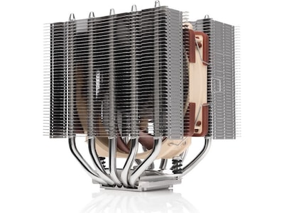 Noctua NH-D12L - Processor-køler - (for: LGA1700, LGA1150, LGA1151, LGA1155, LGA1156, LGA1200, LGA2011, LGA2066, AM4, AM5, LGA2011-3 (Square ILM), LGA2011-0) - kobberbase og varmerør med aluminiumskølefinner - 120 mm
