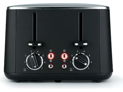 Wilfa TO4B-1600 familie brødrister 4 skiver Sort