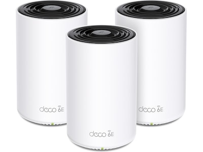 TP-Link Deco XE75 (3-PACK) AXE5400 Tri-Band Mesh - Wireless router 802.11a/b/g/n/ac/ax (Wi-Fi 6E)