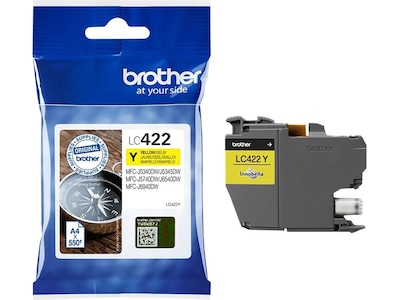 Brother blæk LC422Y Gul