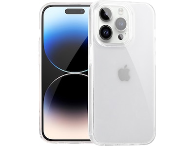 iiglo iPhone 15 Pro / 14 Pro Silikonecover (transparent)