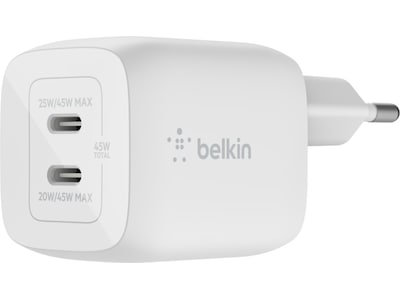 Belkin BOOST CHARGE 45W Vægoplader (hvid)