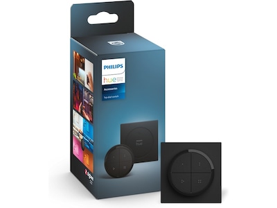 Lysdæmper med fjernbetjening Philips Hue Tap Dial Switch - sort
