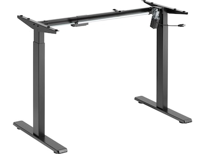 Elektrisk stel til skrivebord (sort)