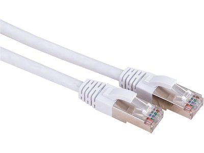 Nætverkskabel Cat6a hvid 5m