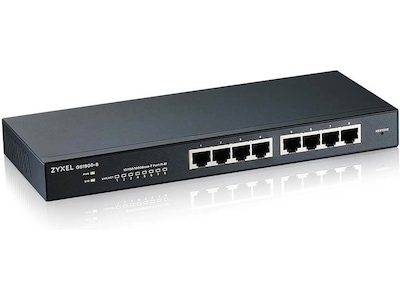 Zyxel GS1900-8, 8 port GbE L2 Switch