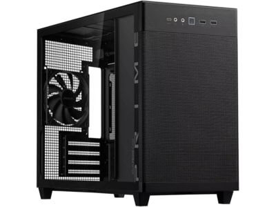 ASUS Prime AP201 TG MicroATX/MiniITX CASE Black Edition Kabinet - GEEKD.dk