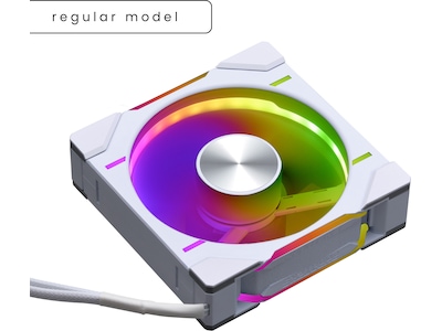 Phanteks D30-120 D-RGB Regular - case fan - Kabinet køler - 120mm - Hvid