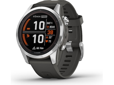 Garmin fenix 7S Pro Solar 42mm GPS (silver/graphite)