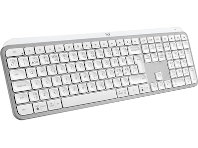 Logitech MX Keys S trådløst tastatur (pale grey)