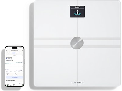 Withings Body Comp Wi-Fi smart badevægt (hvid)