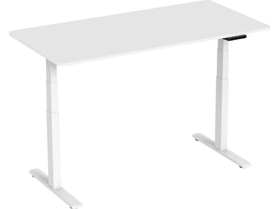 Ergonomisk hæve/sænke skrivebord 150cm (hvid)