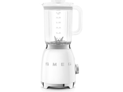 Smeg 50's Style BLF03WHEU Blender Autorengøringsfunktion Smoothie-funktion Isknuserfunktion Grøn smoothiefunktion Hvid