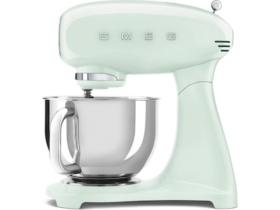 Smeg 50''s Style Køkkenmaskine SMF03PGEU Pastelgrøn, Grøn, 1 m, 4,8 L, Løftestang, Direct drive, Plast, Rustfrit stål
