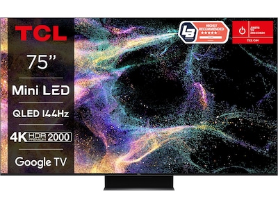 TCL 75" C849 Mini LED 4K Google TV 144Hz