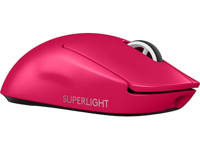 Logitech G PRO X SUPERLIGHT 2 - Mus - gaming - optisk - 5 knapper - trådløs - 2.4 GHz - USB Logitech LIGHTSPEED-modtager - pink