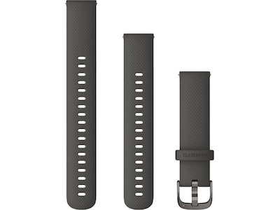 Garmin Quick Release Silikone Armbånd 18mm (grafit)
