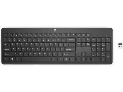 HP 230 trådløst tastatur (sort)