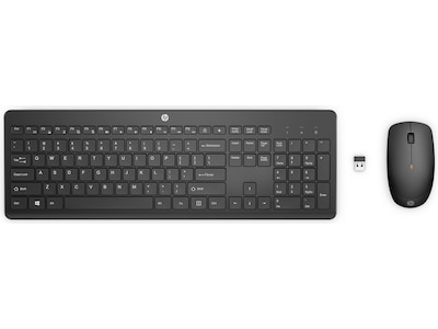 HP 230 kombineret trådløs mus og tastatur (sort)