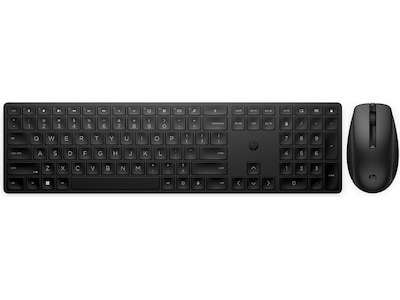 HP 650 kombineret trådløst tastatur og mus (sort)