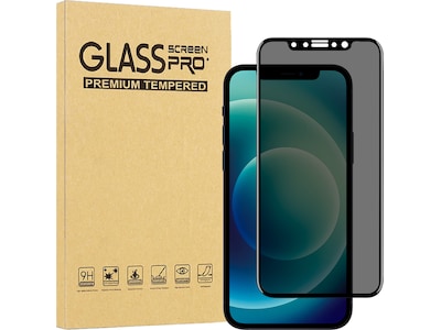 iiglo  iPhone 12 3D Privacy Skærmbeskytter