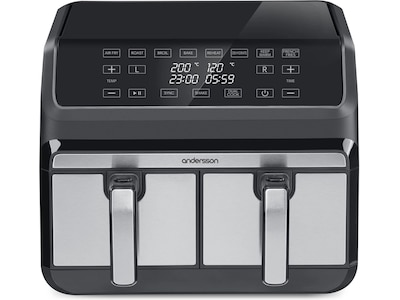Andersson AFR 2.5 airfryer med 2 kurve (sort)