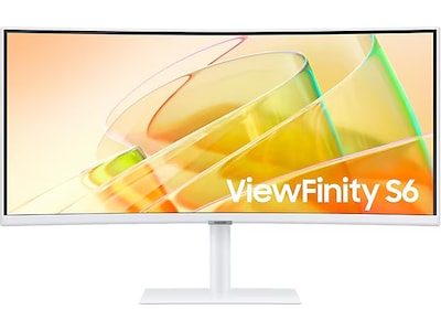 Samsung 34" Curved skærm S34C650 (hvid)