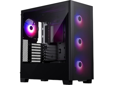 Phanteks XT Pro Ultra - Tower - udvidet ATX - sidepanel med vindue (hærdet glas) - ingen strømforsyning (ATX) - sort satin - USB/Lyd