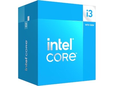 Intel® | Core™ i3-14100 - 4-Core - 3,5 GHz (Op til 4,7 GHz Turbo) - LGA1700-Socket - Intel® UHD Graphics | Box