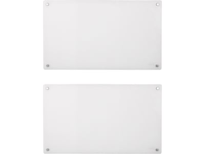 Mill Glas panelovn 700W (hvid) 2-pack