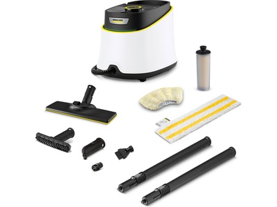 Kärcher SC 3 Deluxe damprenser - 1 l, 1.900 W - sort/hvid