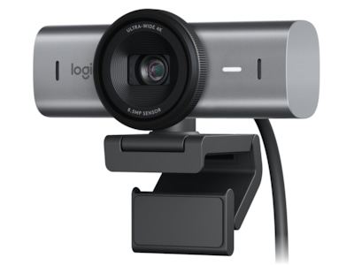 Logitech Master Series MX Brio - Live streaming-kamera - farve - 8,5 MP - 3840 x 2160 - 4K, 1080p - audio - USB-C